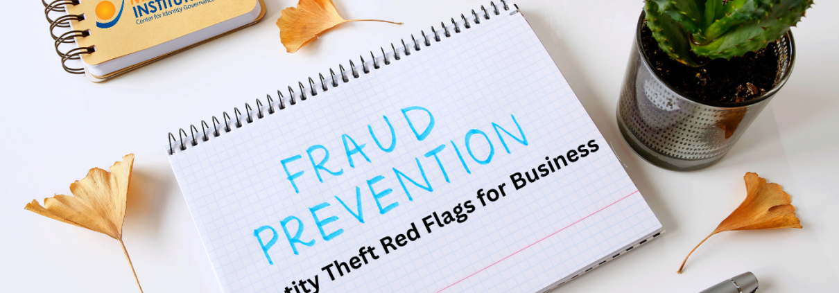 Identity Theft Red Flags for Business